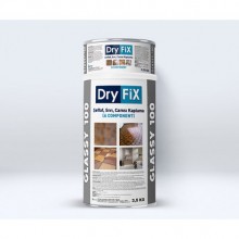 DRYFIX GLASSY 100 SIVI CAM ŞEFFAF KAPLAMA  2 LT