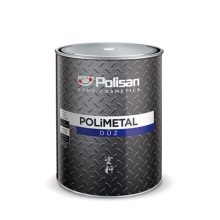 Polimetal Düz 2,5 L  MAT SİYAH  (RENK SEÇENEKLERİ İÇİN İLETİŞİME GEÇİNİZ)